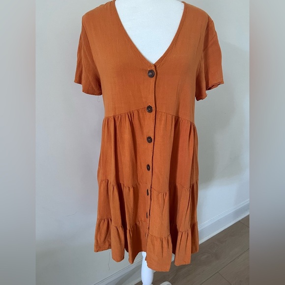 Boho Chic Fall Boutique Festival Bundle of 2 Boho Dresses |Size Medium| - Picture 9 of 14